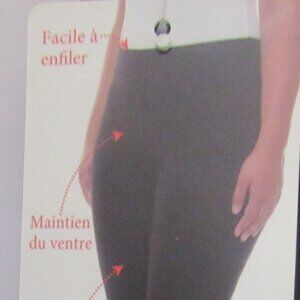 S. C. & CO. Tummy Control Womans Size 12 Black Slacks, NWT  B333-15